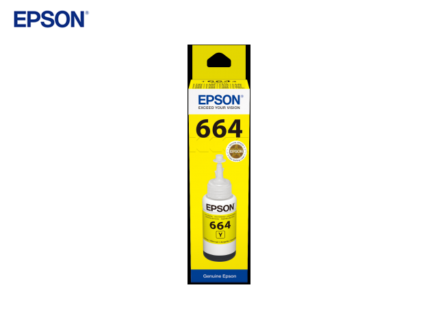 EPSON T6644, Sarı (Yellow), Refil 70ml, L310, L382, L565, L1300, L1455 Mürekkepleri - C13T66444A
