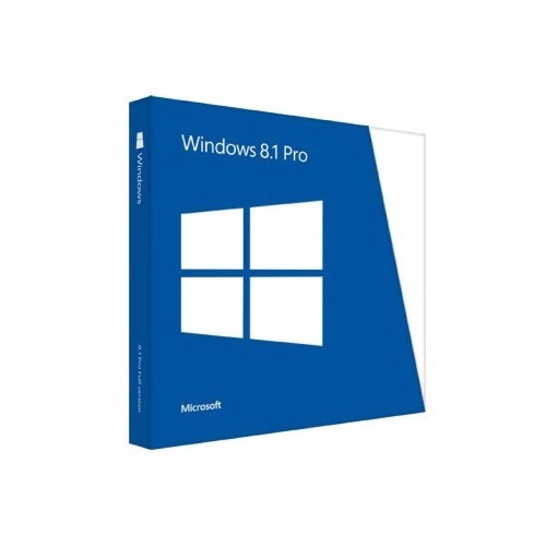 MICROSOFT WINDOWS 8.1 Pro, Türkçe, FQC-07358, 64 Bit/32 Bit, KUTU DVD 