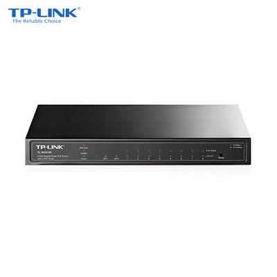 TP-LINK TL-SG2210P, 8 Port (2 SFP Port), Çelik Kasa, Gigabit Desktop PoE Smart Switch / Omada Project