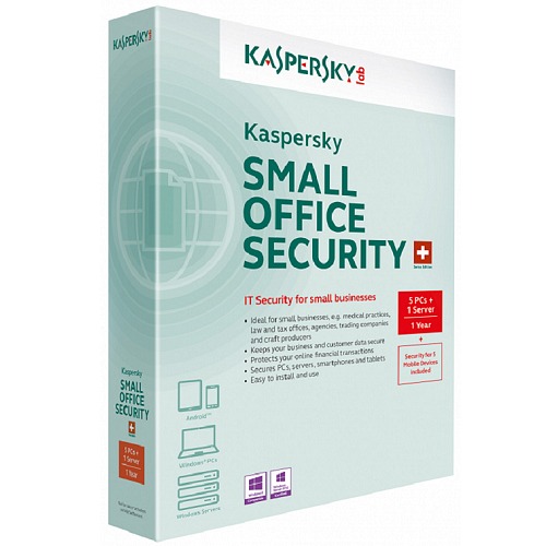 KASPERSKY KSOS Small Office Security, (1 Server + 5 PC + 5 MD), 1 YIL