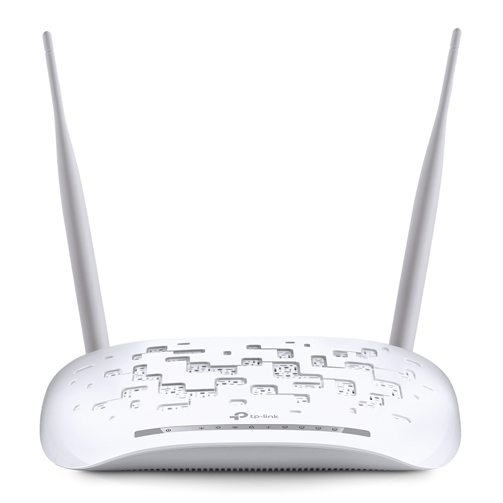 TP-LINK TD-W9970, 300Mbps, 4 Port, Wireless N USB VDSL2 Modem Router