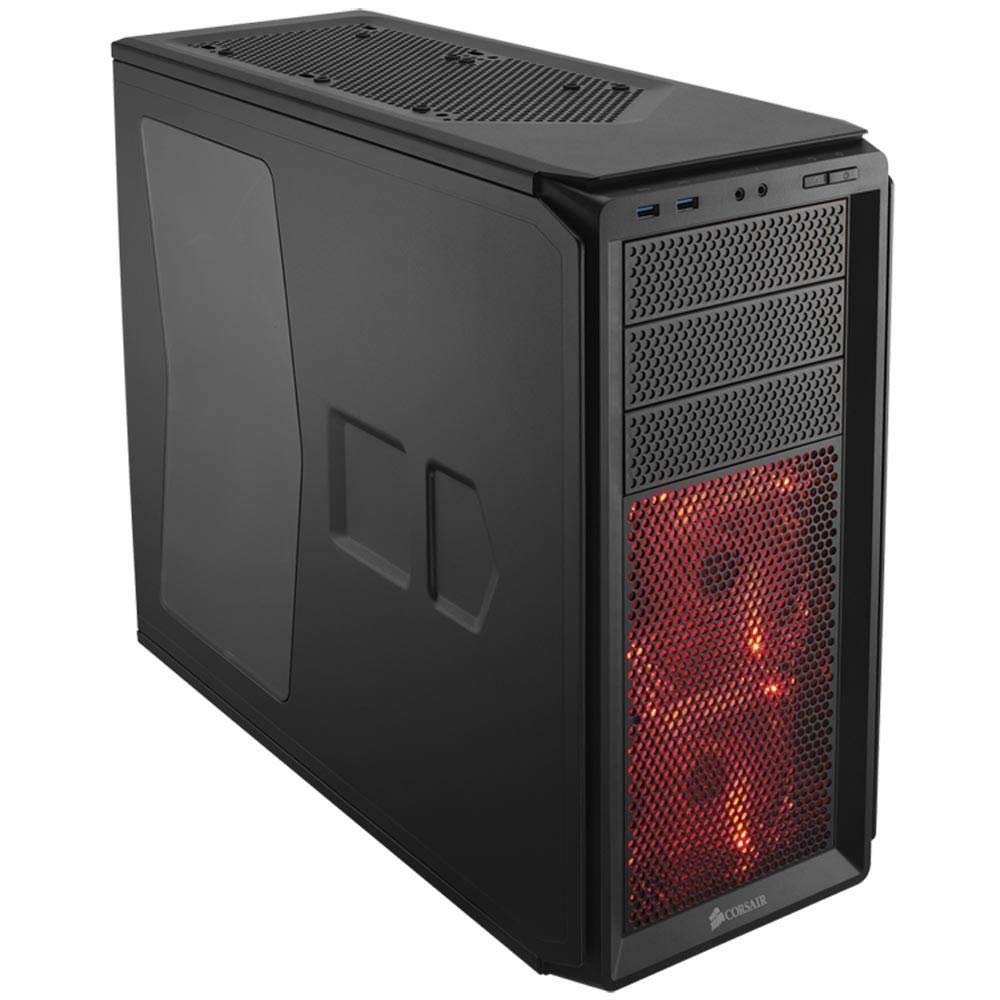 CORSAIR Graphite 230T + VS650W KC-CC-9011036-650VS 80+ PSU Compact Siyah MidTower Kasa