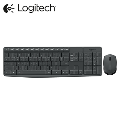 LOGITECH MK235 Q Türkçe Kablosuz Klavye Mouse Set 920-007925