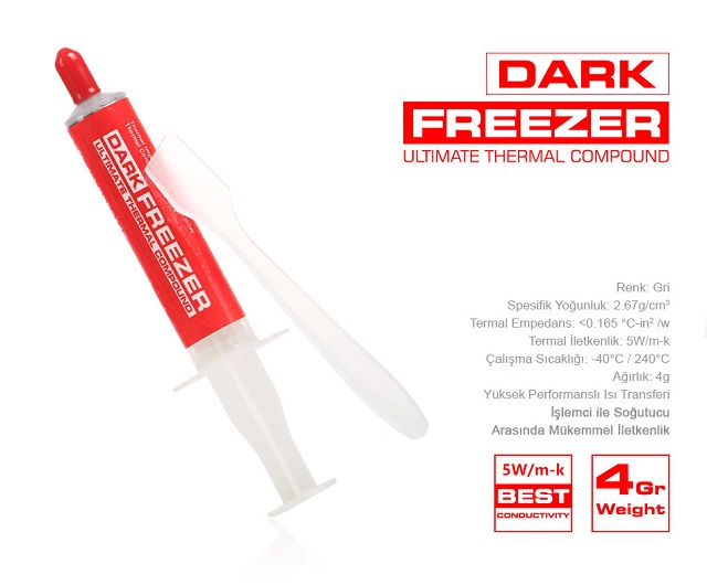 DARK Freezer Ultimate Yüksek Performanslı 4 Gram Termal Macun (DKCCT4P)