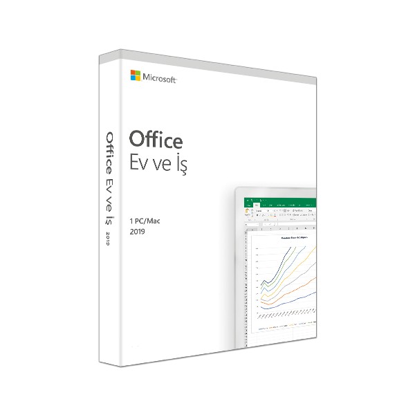 MICROSOFT Office 2019 Home And Business Türkçe Kutu - T5D-03258