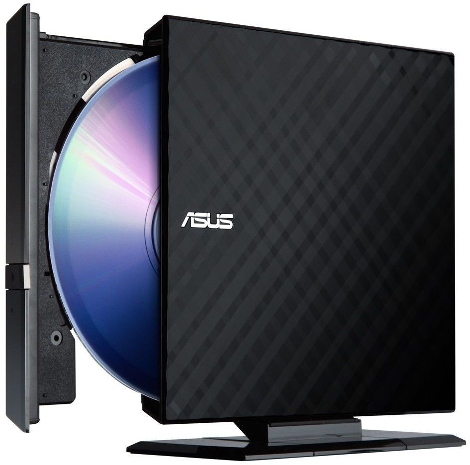 ASUS SDRW-08D2S-U LITE 8X Harici DVD Yazıcı, Siyah