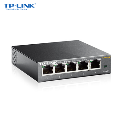 TP-LINK TL-SG105E, 5 Port, 10/100/1000M, Çelik Kasa, Gigabit Desktop Easy Smart Switch / Omada Runrate