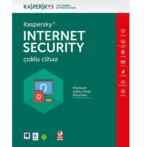 KASPERSKY KIS2, Internet Security, Multi Device, Türkçe, 2 Kullanıcı,1 YIL 