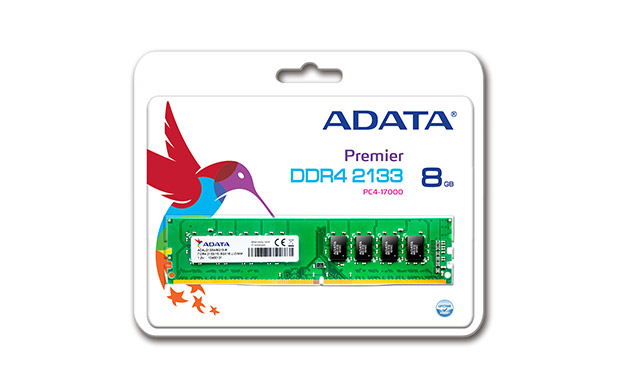A-DATA AD4U213338G15-S, 8GB DDR4-2133 Masaüstü Bellek
