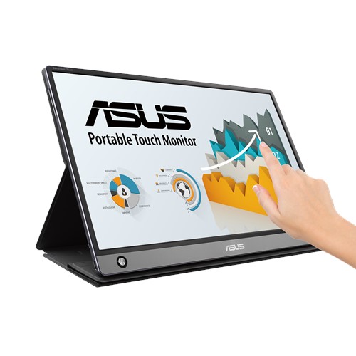 ASUS 15.6"  ZenScreen Touch MB16AMT 5ms Full HD IPS Type-C Taşınabilir Monitör