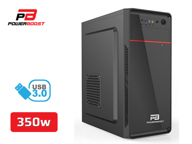 PowerBoost VK-1626 350W USB3.0 ATX Kasa