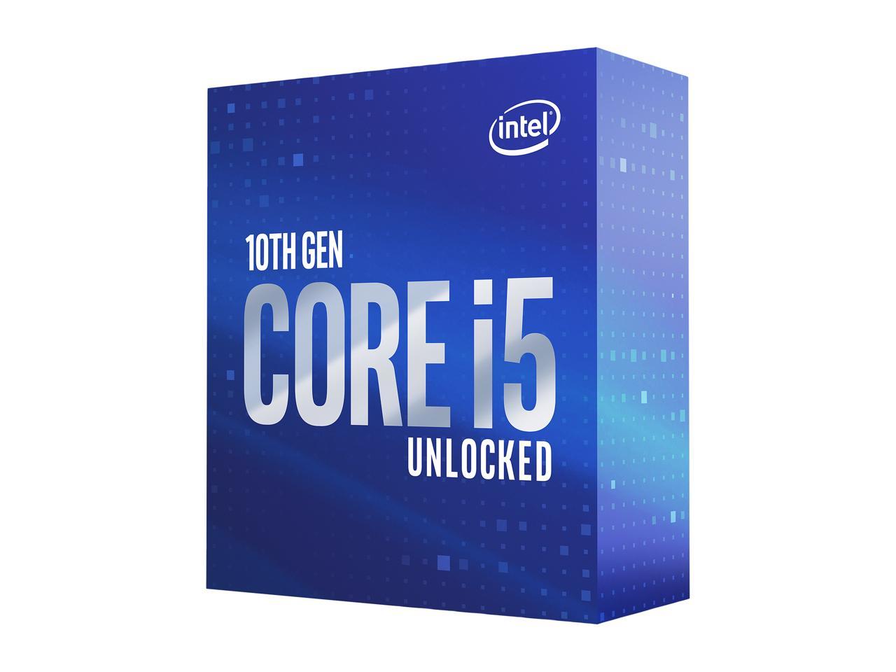 INTEL Core i5 10600K 4.1GHz 12MB 1200 FANSIZ Boxed_BX8070110600K