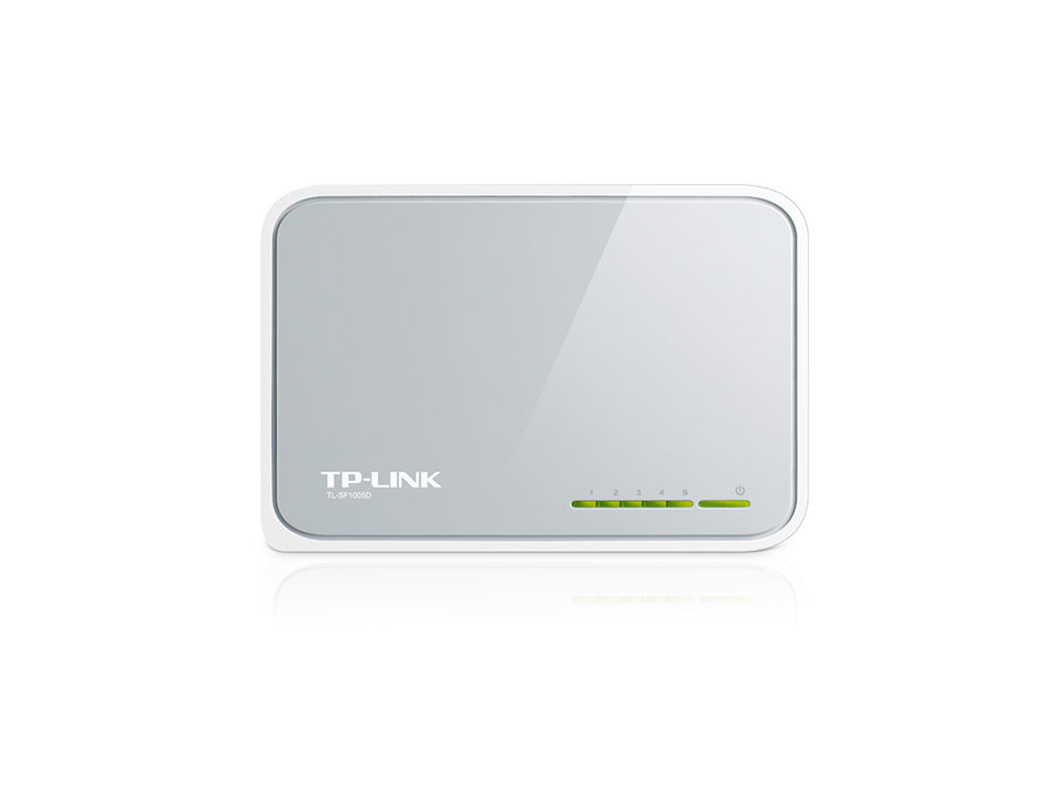 TP-LINK TL-SF1005D, 5 Port, 10/100M, Plastik Kasa, Mini Desktop Switch / Omada Runrate