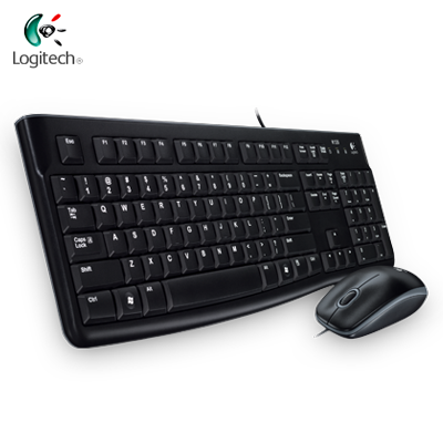 LOGITECH MK120 Q Klavye Mouse USB Set Siyah 920-002560