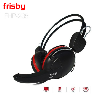 FRISBY FHP-235 Siyah, Kulaklık+Mikrofon