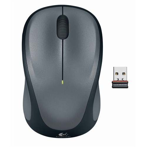 LOGITECH M235 Nano, Kablosuz, USB, Siyah, Mouse 910-002201