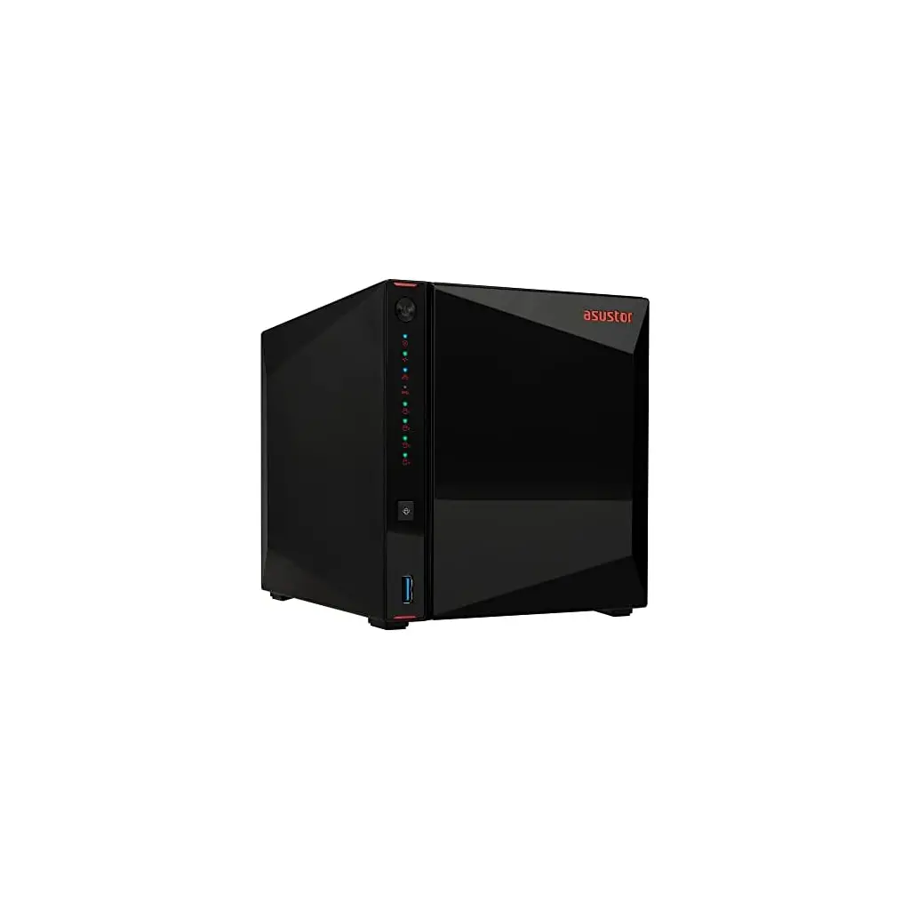 ASUSTOR AS5404T INTEL CELERON N5105 2 YUVALI (2X22TB DESTEĞİ) 4GB DDR4(8GB RAM DESTEĞİ) 2.5GBE X2 USB 3.2 X3