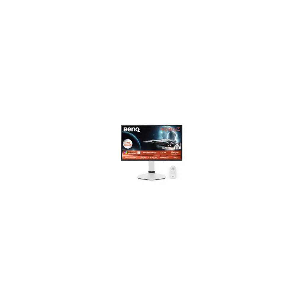 BENQ Mobiuz EX271QZ 27" 0.03 ms 2K 500 Hz OLED Oyuncu Monitörü