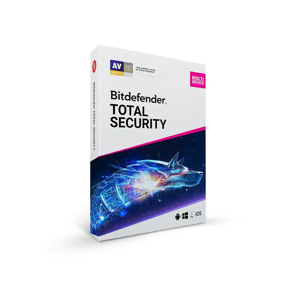 BITDEFENDER TOTAL SECURITY 5KULL. 1YIL KUTU