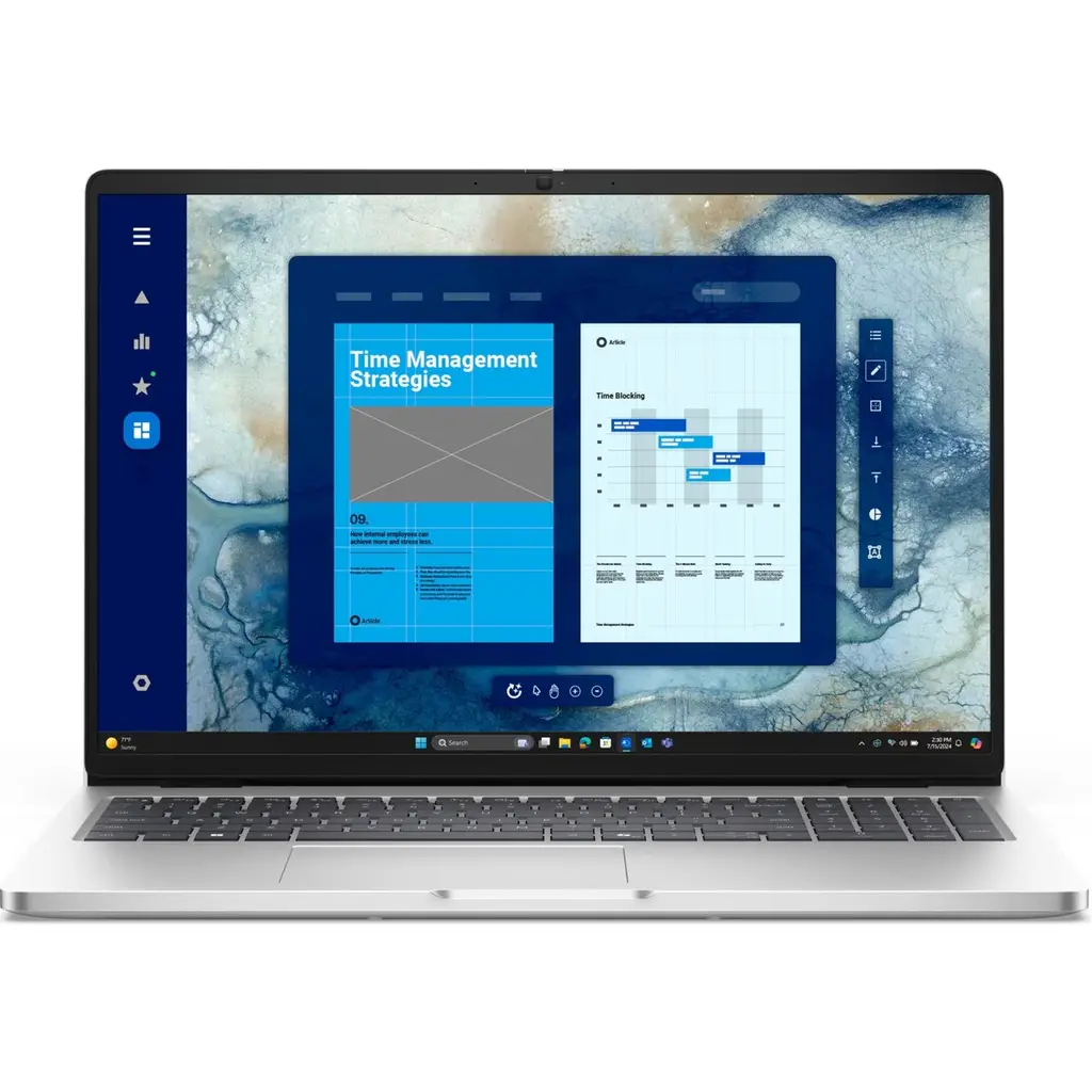 DELL PRO 16 PC16250 U5 225U 32GB 512GB SSD 16" FREEDOS NOTEBOOK