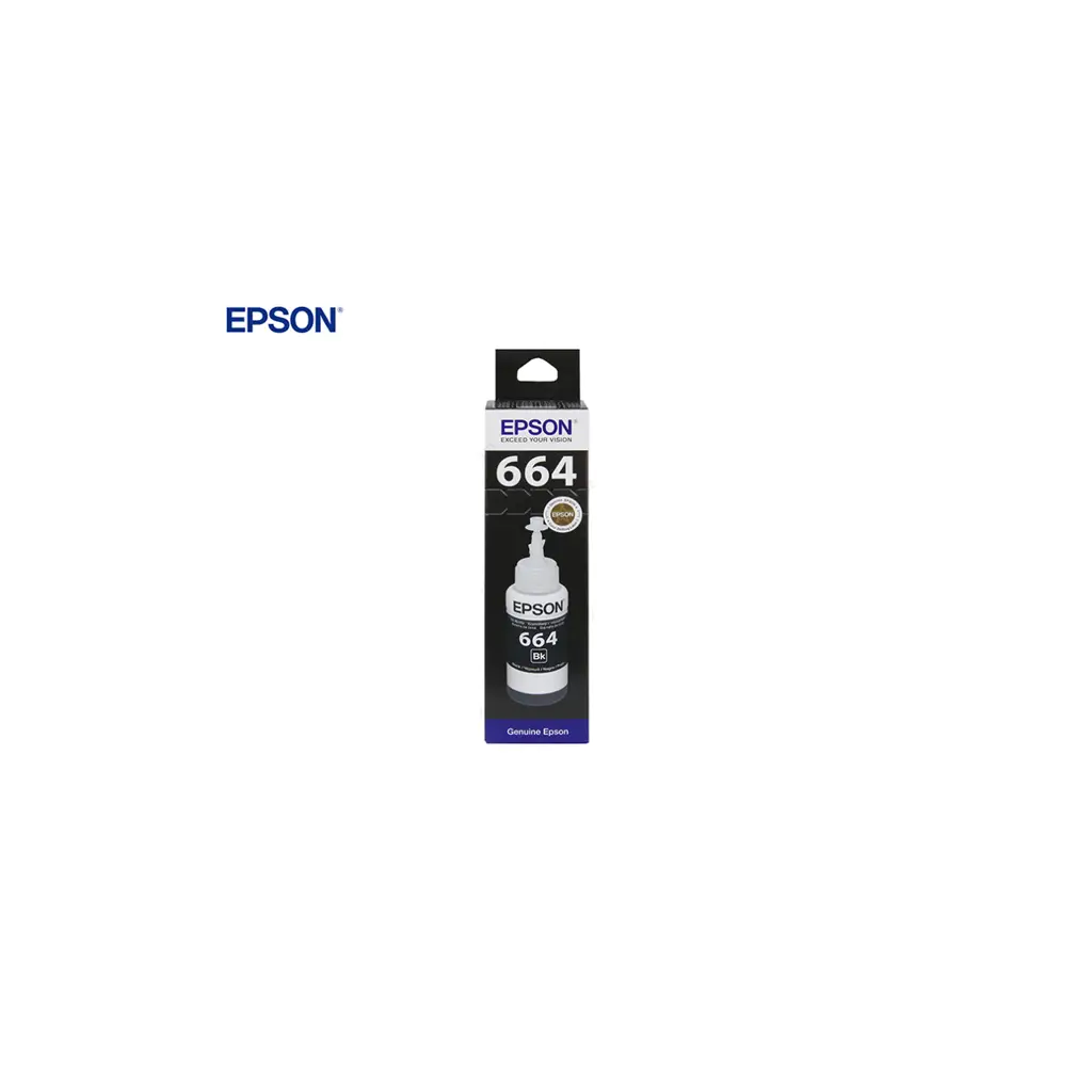 EPSON T6641, Siyah (Black), Refil 70ml, L310, L382, L565, L1300, L1455 Mürekkepleri - C13T66414A