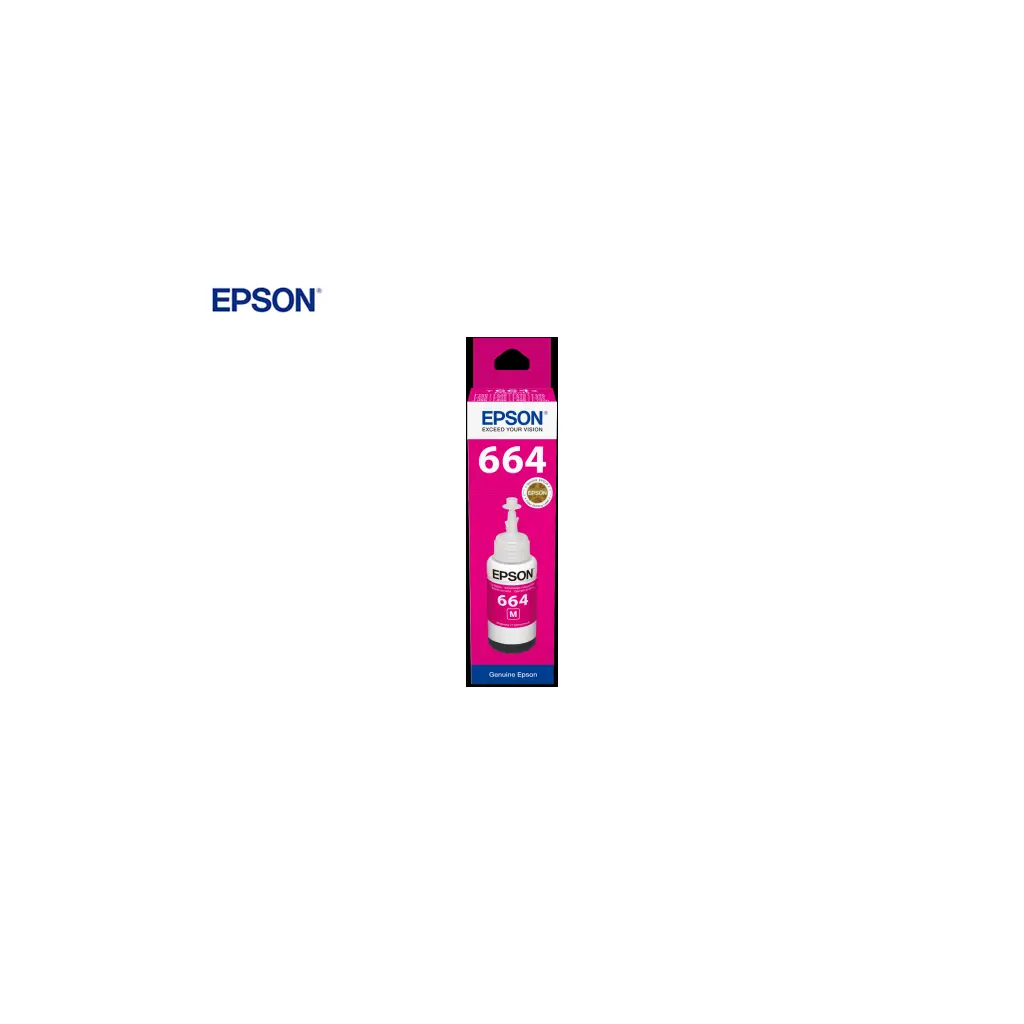 EPSON T6643, Kırmızı (Magenta), Refil 70ml, L310, L382, L565, L1300, L1455 Mürekkepleri - C13T66434A