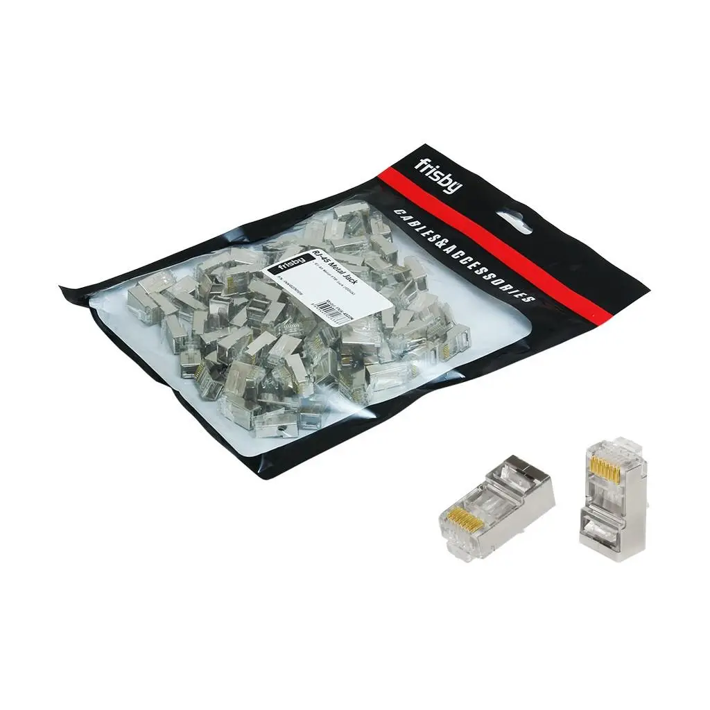 FRISBY FNW-RJ4522N 100 PAKET FTP CAT6 METAL KONNEK