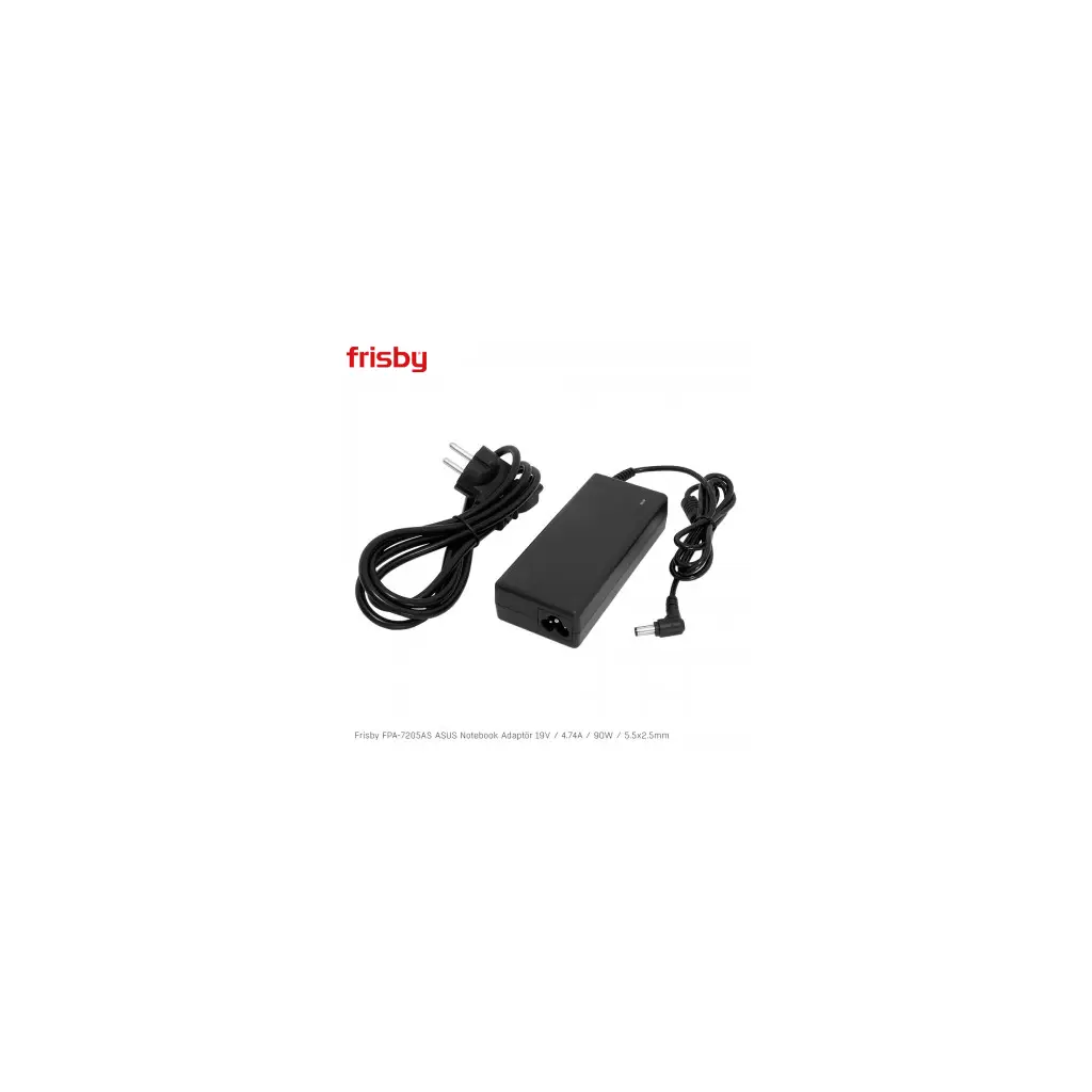 FRISBY FPA-7205AS Notebook Adaptör - Asus 19V-4,74A (5.5*2.5)