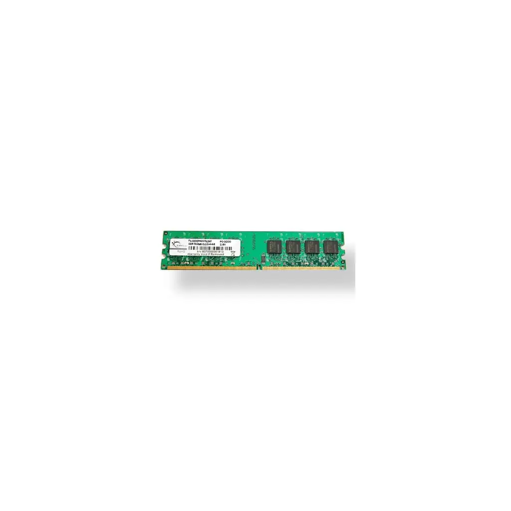 G.SKILL Value (F1-3200PHU1-1GBNT), 1GB DDR-400MHz