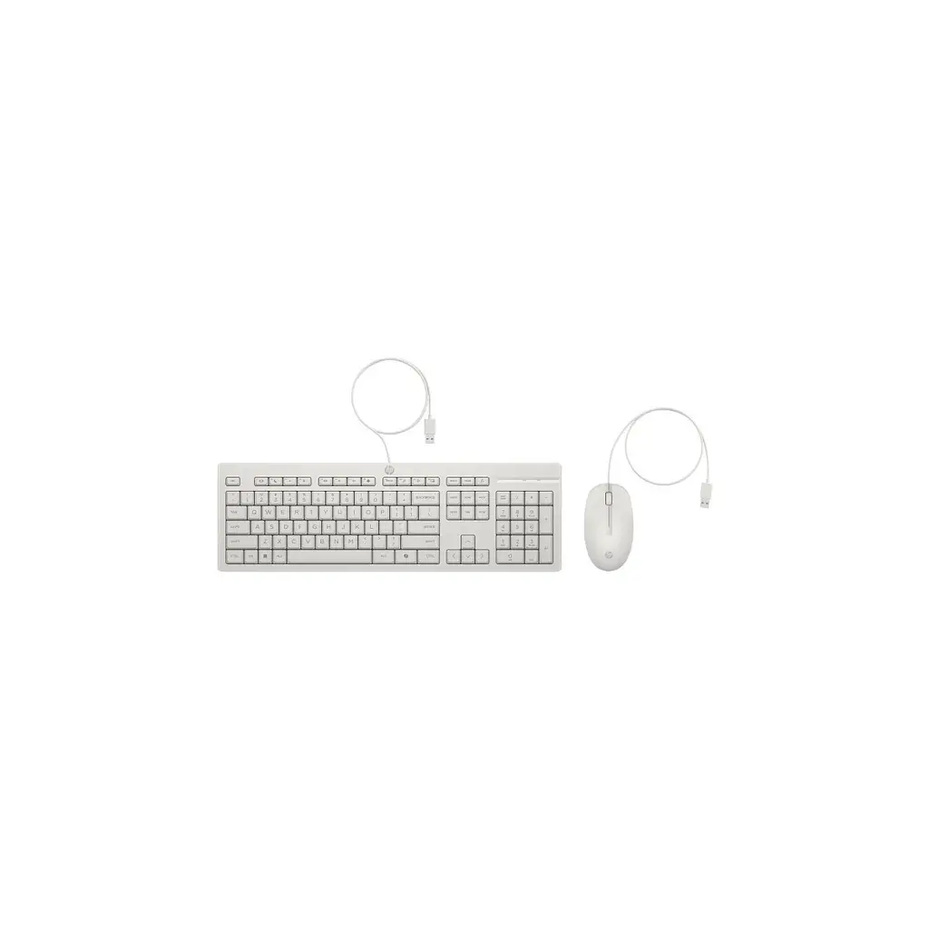HP 225 Kablolu Set Beyaz (AW5S6AA)