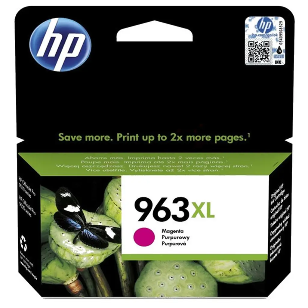 HP 3JA28AE (963XL) YUKSEK KAPASITE MAGENTA MUREKKEP KARTUS