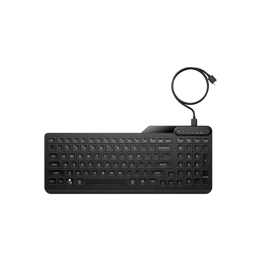 HP 7N7C1AA 405 BACKLIT WIRED KEYBOARD TURKISH