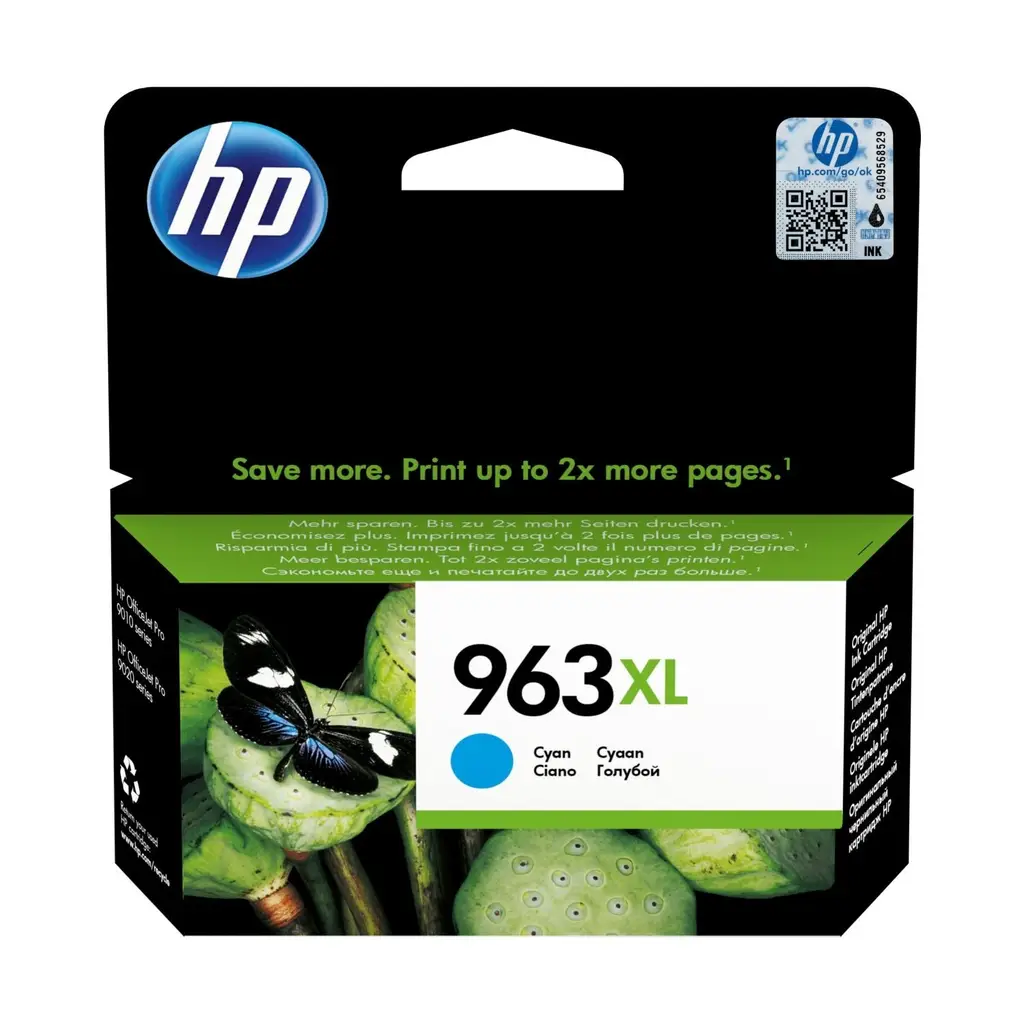HP 963XL Cyan Orijinal Mürekkep Kartuş 3JA27AE