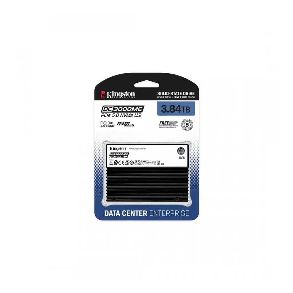 KINGSTON 3.84TB DC3000ME SEDC3000ME/3T8 14000/5800MB/s Enterprise Nvme SSD Disk