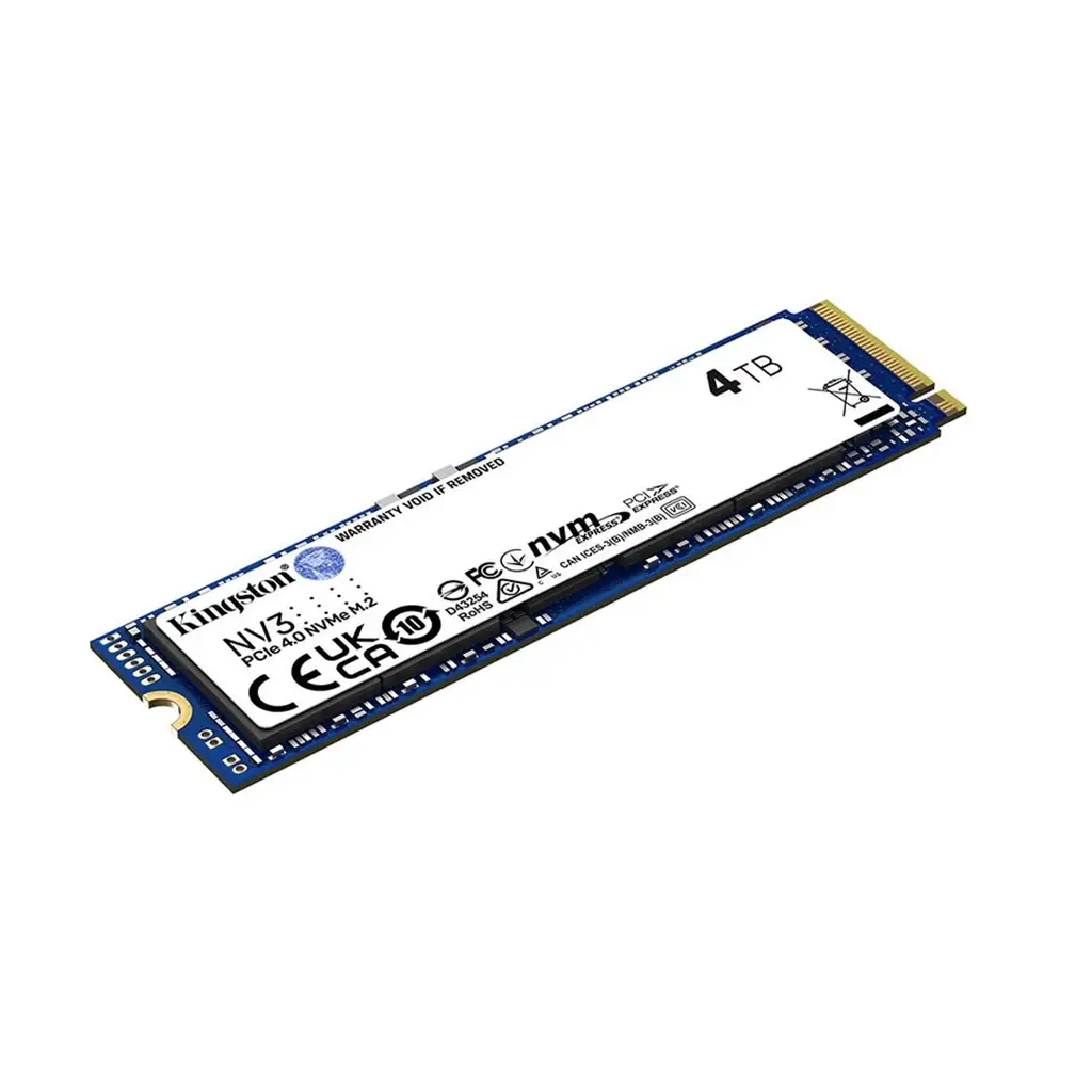 KINGSTON 4TB NV3 Gen4x4 NVMe SSD SNV3S/4000G