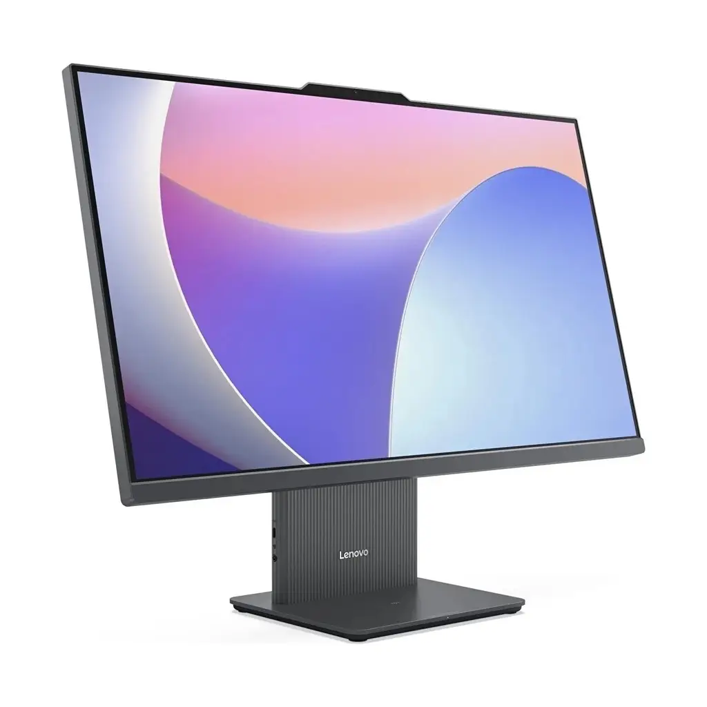 LENOVO AIO 27" Ryzen 7 7735HS 8GB DDR5 RAM - 512GB NVME O/B UHD FDOS / IDEACENTRE F0HQ00ACTR Siyah