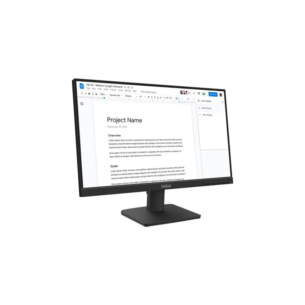 LENOVO S22-4E THINKVISION 21.5" 64CBKAT6TK FHD 4MS 100HZ HDMI+VGA WLED MONITOR (3 YIL GARANTİ)