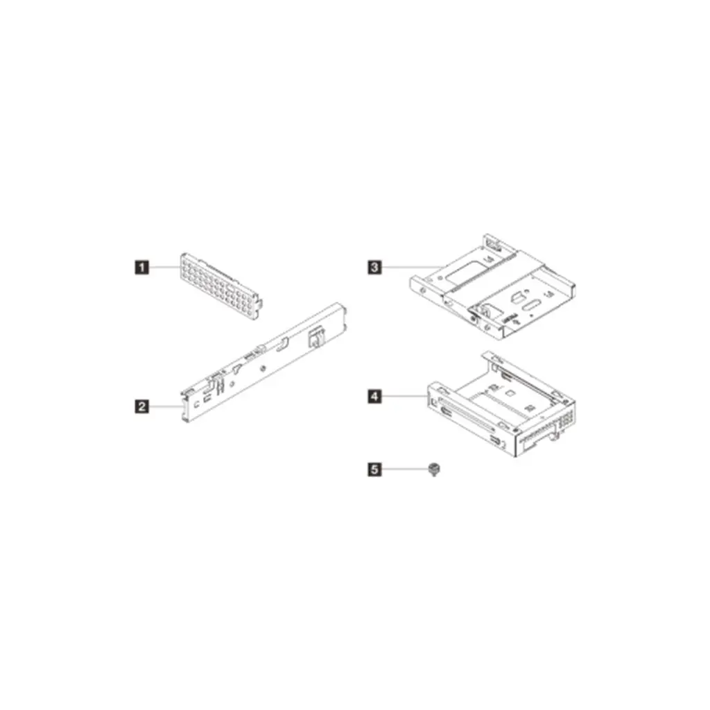 LENOVO ST45 V3 1x3.5 HDD + ODD Cage Kit 4XF7A96626