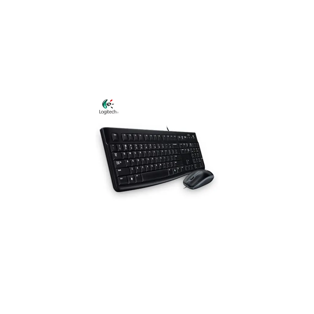 LOGITECH MK120 Q Klavye Mouse USB Set Siyah 920-002560