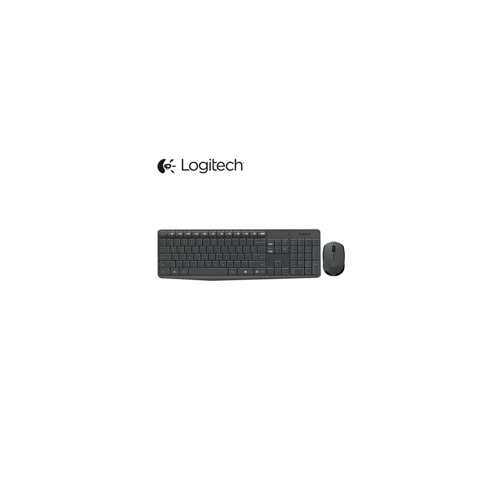LOGITECH MK235 Q Türkçe Kablosuz Klavye Mouse Set 920-007925
