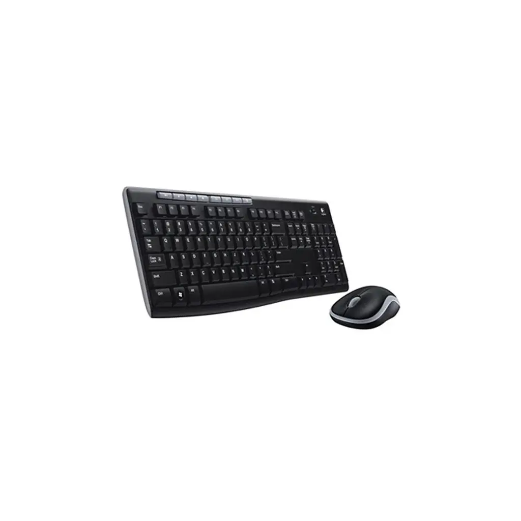 LOGITECH MK270 Kablosuz Klavye Mouse Set Siyah 920-004525