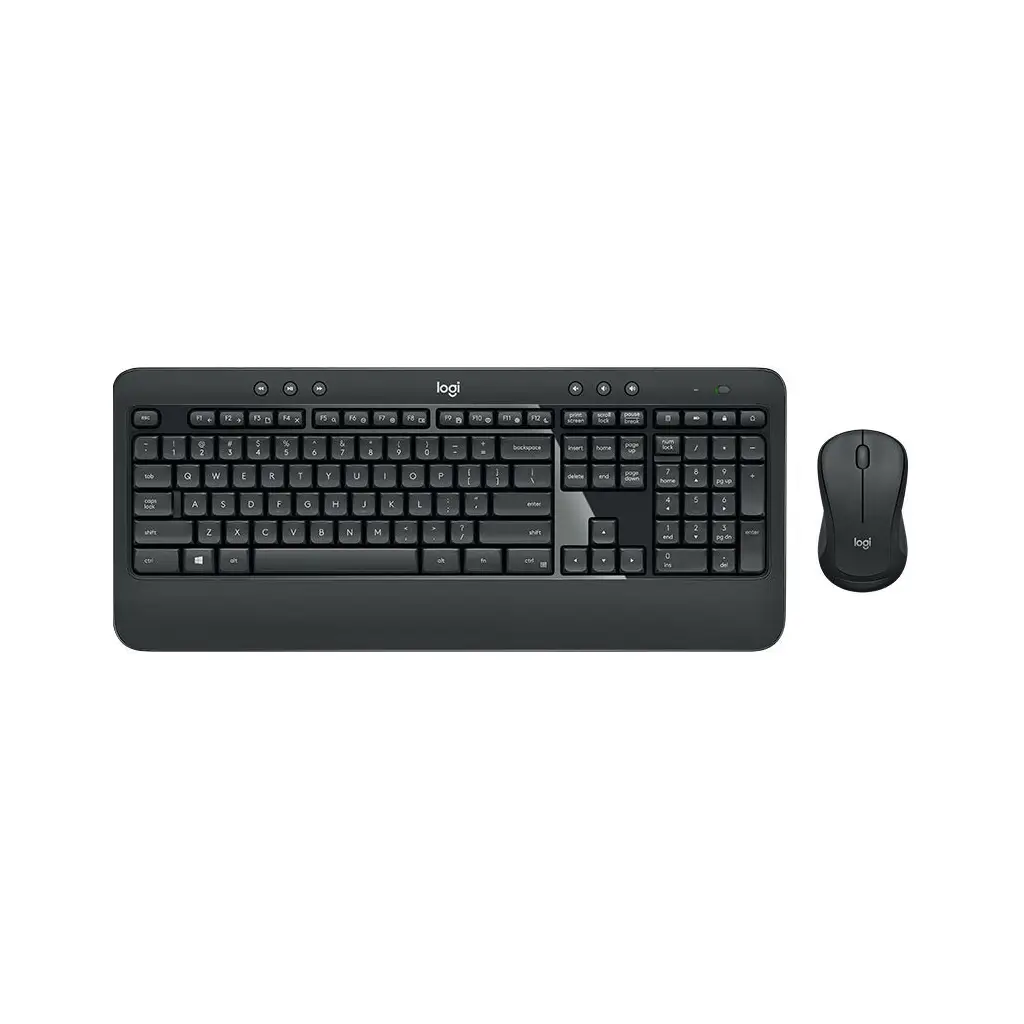 LOGITECH MK540 Q Türkçe Kablosuz Klavye Mouse Set Siyah 920-008687