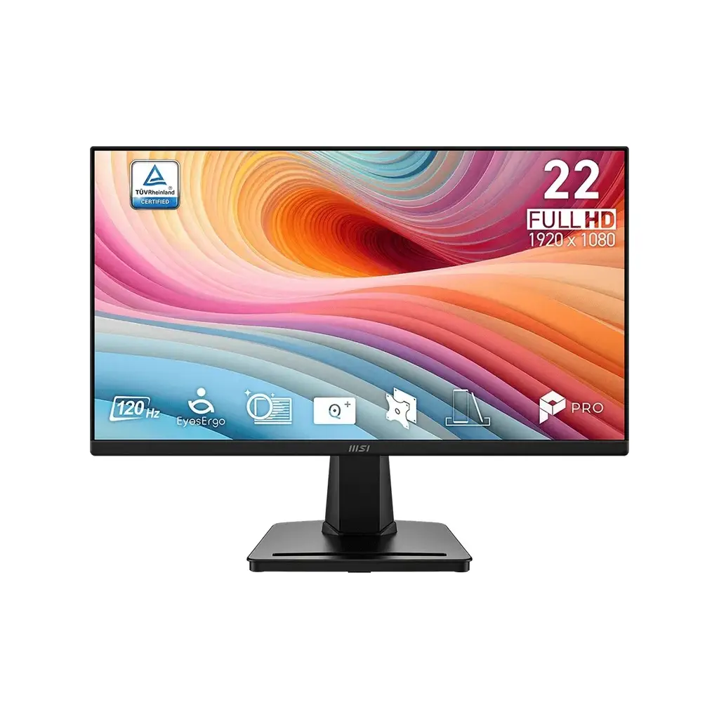 MSI 21.45" VA PRO MP225 E12VL 1MS 120HZ HDMI Kurumsal Monitör 1920x1080