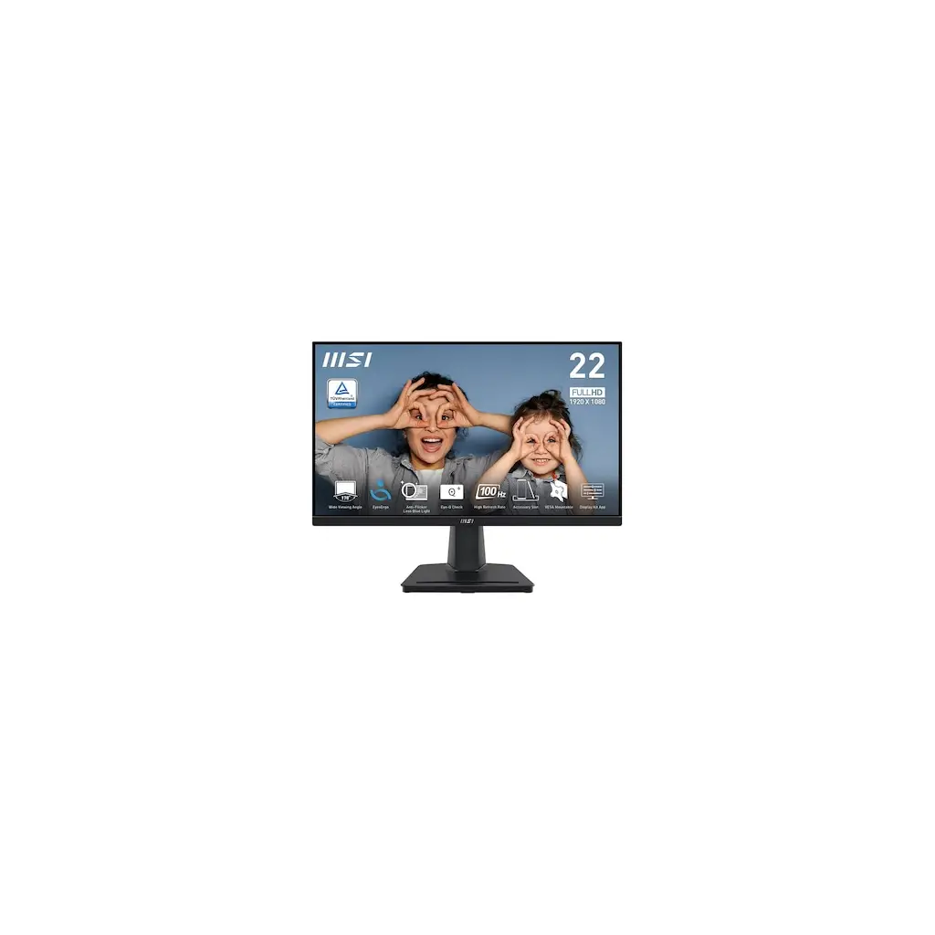 MSI 21.5" PRO MP225V 1ms 100Hz FHD HDMI D-Sub VA Vesa Flat Monitör