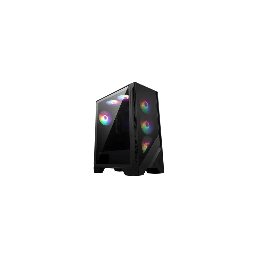 MSI MAG FORGE 120A AIRFLOW TEMPERLİ CAM 6 X120MM AUTO RGB FAN ATX GAMİNG BİLGİSAYAR KASASI