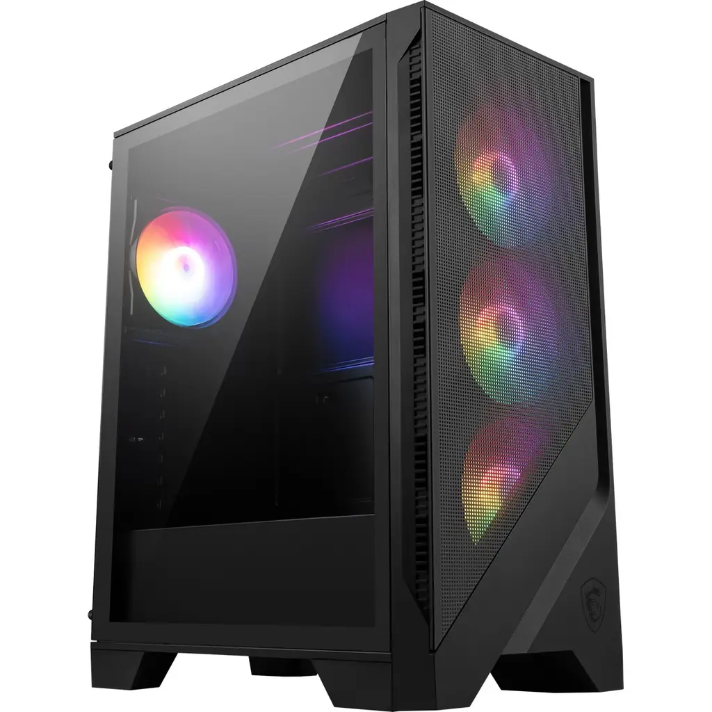 MSI MAG FORGE 121A B75 PCIE5 II Temperli Cam 6 x120mm Auto RGB Fan 750W Bronz ATX Gaming Bilgisayar Kasası