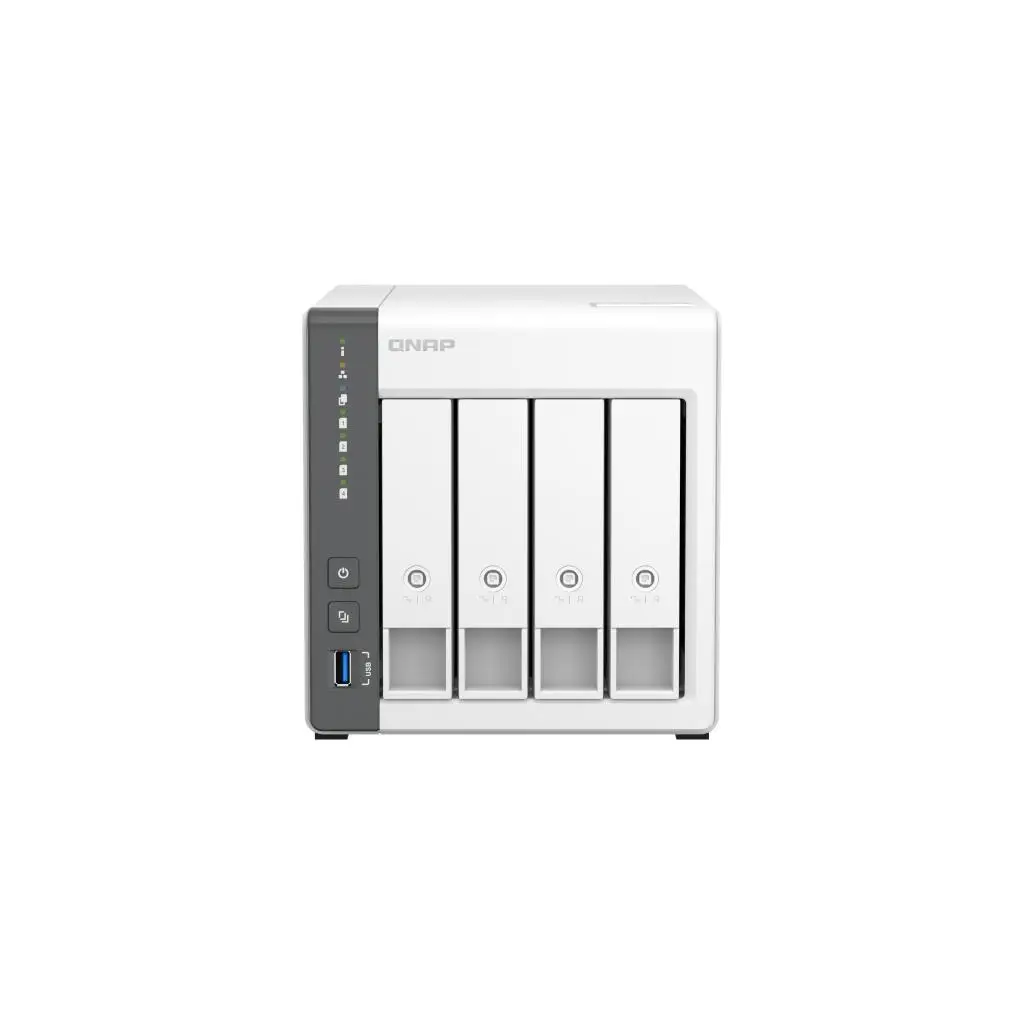 QNAP TS-433-4GB RAM 4 Yuvalı Nas Depolama Ünitesi