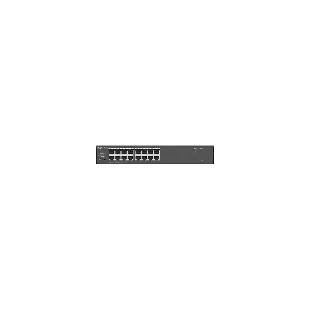 RUIJIE REYEE RG-ES116G-L 16 PORT 10/100/1000 YONETILEMEZ RACK MOUNT SWITCH METAL KASA