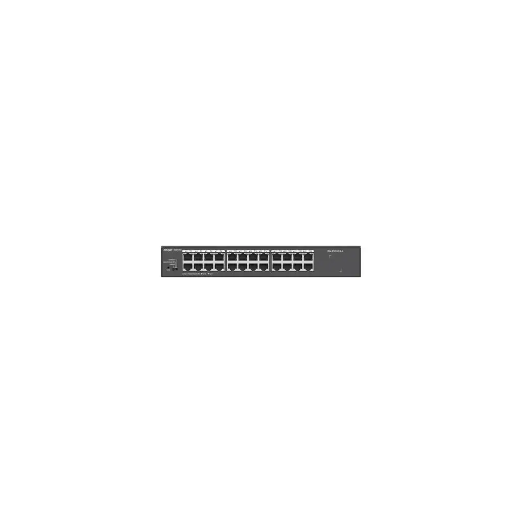 RUIJIE REYEE RG-ES124G-L 24 PORT 10/100/1000 YONETILEMEZ RACK MOUNT SWITCH METAL KASA