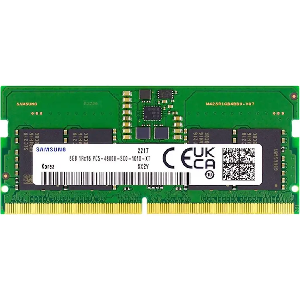 Samsung SAMSO4800/8, 8GB, DDR5, 4800MHz, CL40, 1.1V Notebook Ram (M425R1GB4BB0-CQKOL)